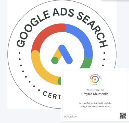 Google Ads Search Certification