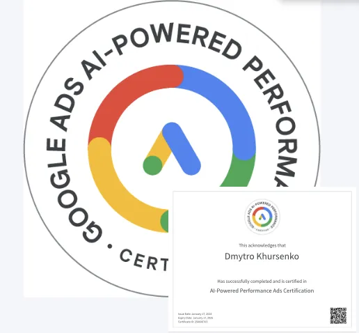 AI-Powered Performance Ads Certification